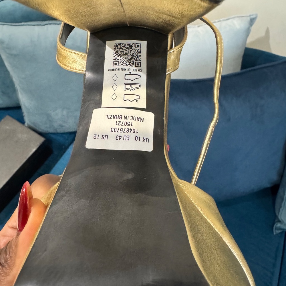 ASOS DESIGN Nutshell knotted platform block heel … - image 6